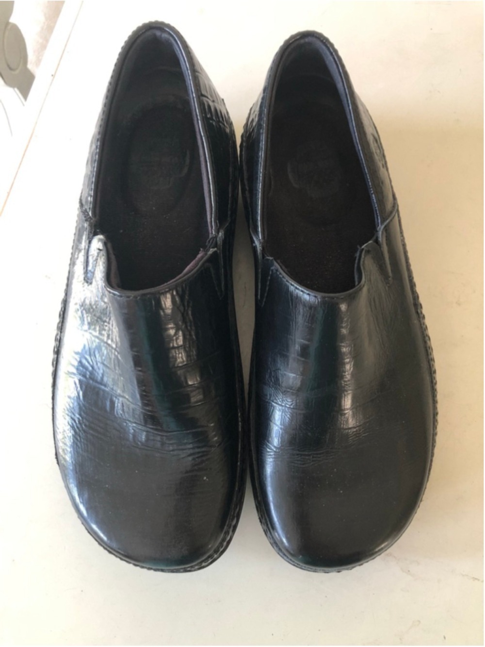 Size 6M Timberland PRO Renova Professional Crocodile Leather Clogs Y2K Utility
